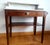 Antique dressing table, country house style, charming vintage find. Dressing table in raw wood, topped with a white/grey...