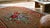 Significant Brown Chocolate Color With Special Floral Design Antique American Hooked Rug For Sale - Image 13 of 15