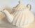 Vintage White Ironstone Teapot For Sale - Image 11 of 14