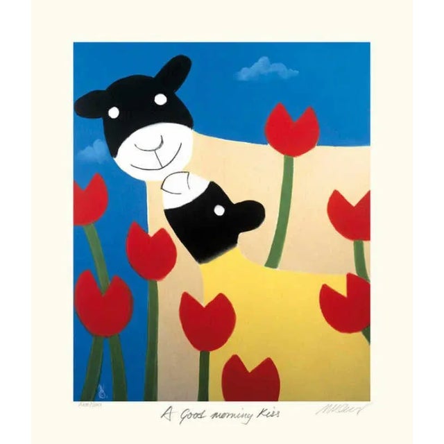 Unframed Limited Edition Lithograph on Paper. Hand signed by the artist. Paper Size: 21.50" x 18". Image Size: 17" x 14"....