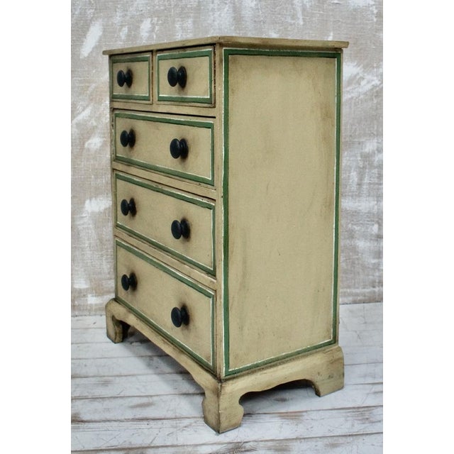 Victorian Painted Chest of Drawers, 1880 For Sale - Image 4 of 10