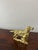 English Vintage English Brass Hunting Dog Pipe Rest For Sale - Image 3 of 6