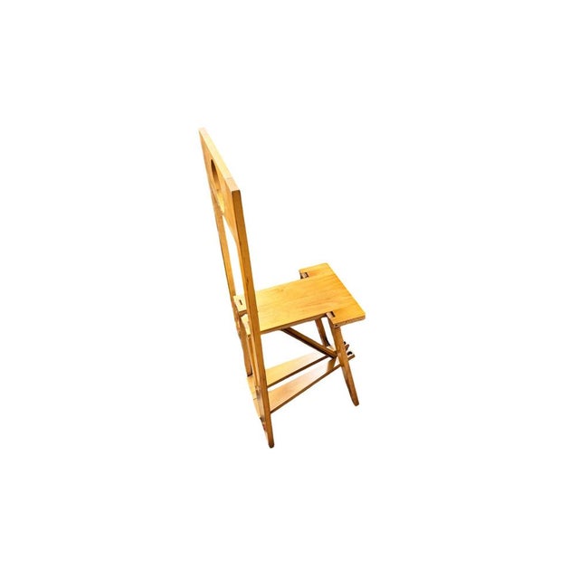 Folding Chair attributed to Roger Tallon, 1970s For Sale - Image 10 of 12