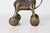 Antique Indian Brass Temple Horse on Wheels With Rider For Sale - Image 10 of 15