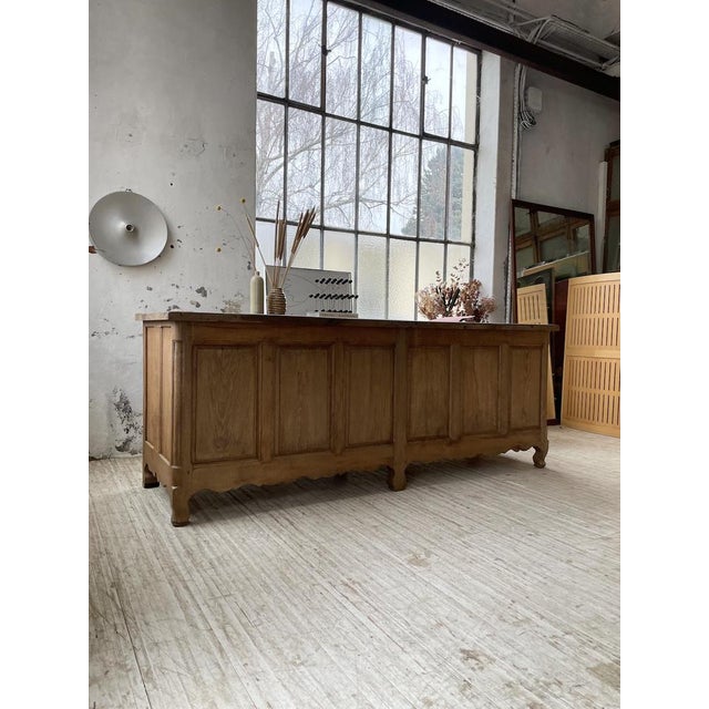 1950s Vintage Oak Counter, 1950s For Sale - Image 5 of 18