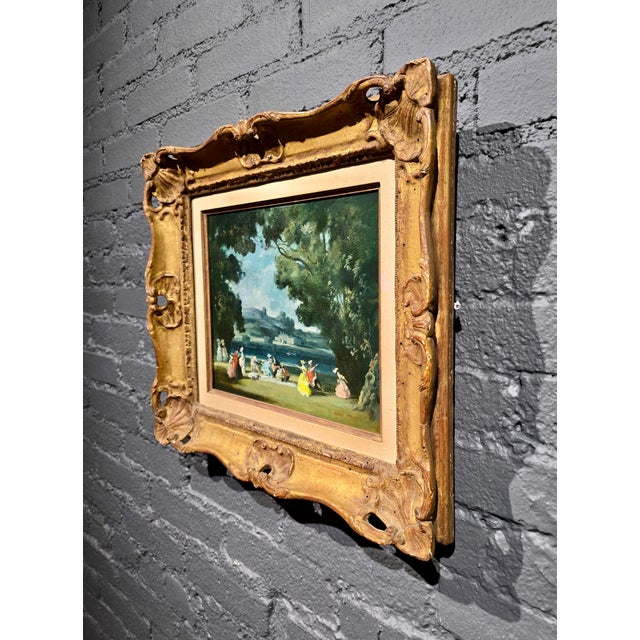 Raoul Millais – Picnic by the Lake – British Fête Galante Oil Painting For Sale - Image 11 of 13