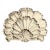Vintage Concrete Shell Wall Plaque For Sale
