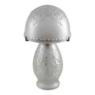 1925 Small French Art Deco Lamp by Genet Et Michon - France For Sale