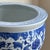 Chinoiserie 1980s Petite Chinoiserie Fishbowl Style Porcelain Cachepot / Planter For Sale - Image 3 of 12