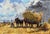Louis Édouardo Garrido La Varenne Saint-Maur 1893 - 1982 Caen Hay Harvest Oil on panel Signed lower left Size: 24 x 35 cm...