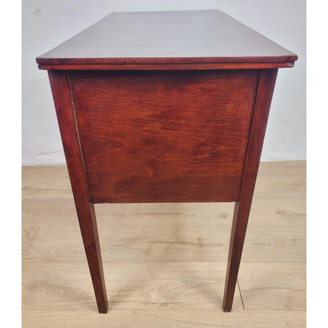 Vintage Edwardian Style Inlaid Chest of 2 Drawers, 1940s For Sale - Image 17 of 18