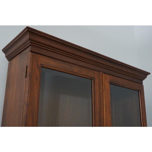 Stickley Cherry 2 Piece Secretary Desk W. Bookcase For Sale - Image 12 of 18