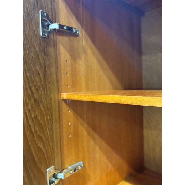 Wood Mid 20th Century Nordic Teak Sideboard, Made in Canada For Sale - Image 7 of 12