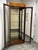 Campaign Style Curio Display Cabinet, Vintage For Sale - Image 4 of 12