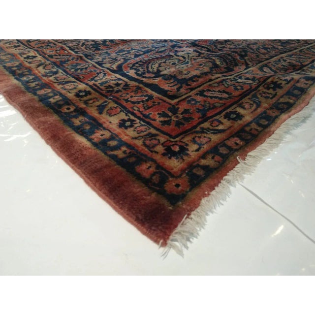 1900's Antique Persian Sarouk Palace Rug, 14'4" X 22'6" For Sale - Image 9 of 10