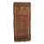 Antique Kazak Area Rug, Handwoven Wool Geometric Design, 1890s, 4' x 8' For Sale