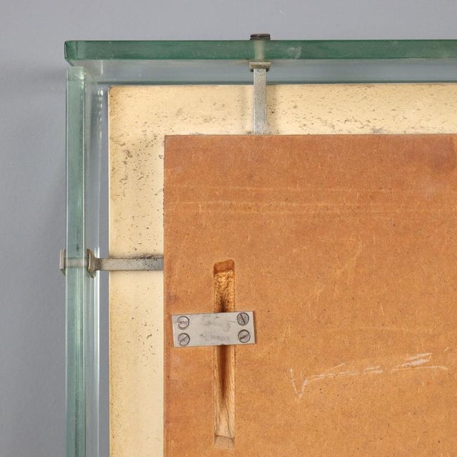 Mid-Century Wall Mirror, 1960s-1970s For Sale - Image 12 of 13