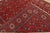 Turkmen Rug 10’1” X 12’6” Red Wool Vintage Tribal Hand-Knoted Carpet For Sale - Image 13 of 14