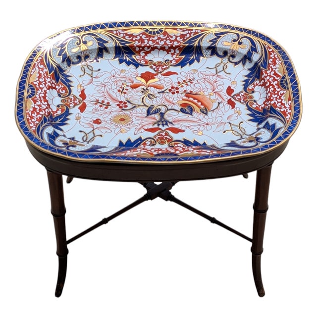 Antique Japanese Imari Tray Table For Sale