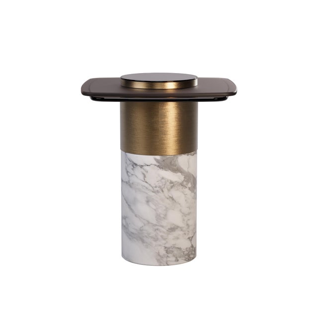 Mississippi Side Table by Porus Studio For Sale - Image 9 of 16