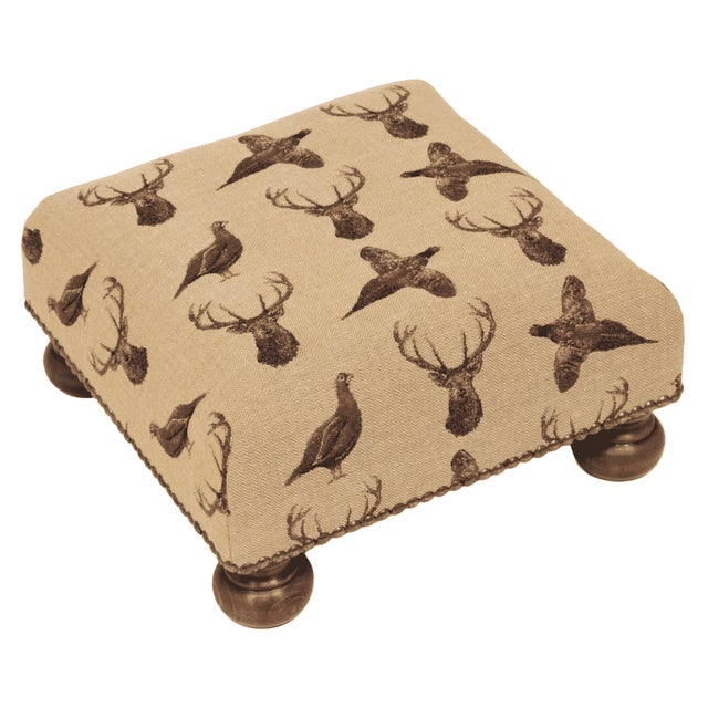 Hines' finely woven footstools are a true testament to craftsmanship. Skilfully crafted by artisans and upholstered by...