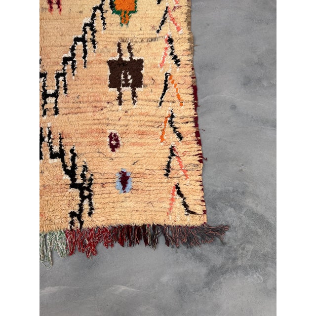 Moroccan Mid-Century Vintage Moroccan Rug For Sale - Image 3 of 10