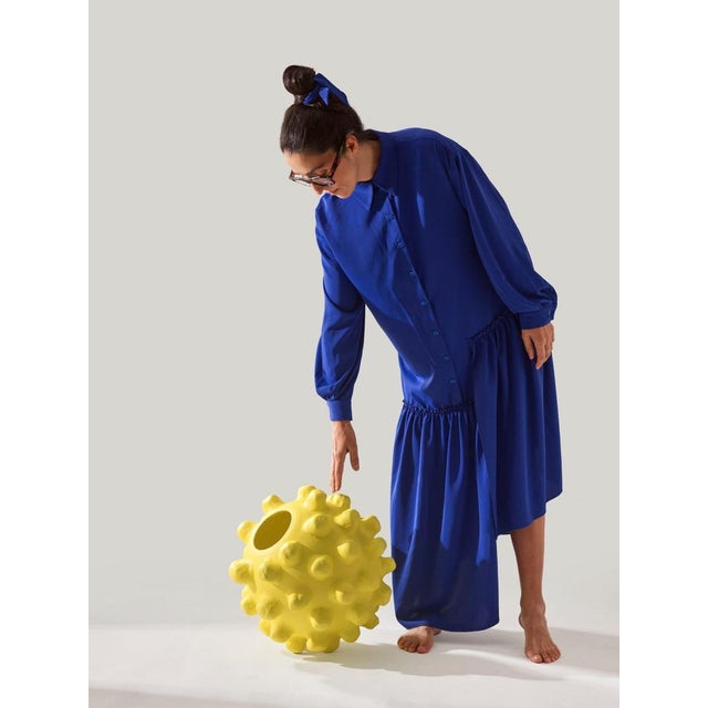 Contemporary Sun Sculpture in Ceramic by Liliana Silva For Sale - Image 3 of 8