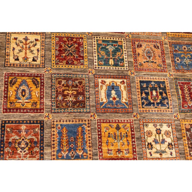 Contemporary Gabbeh Rug 6'10'' X 9'11'' For Sale - Image 9 of 9