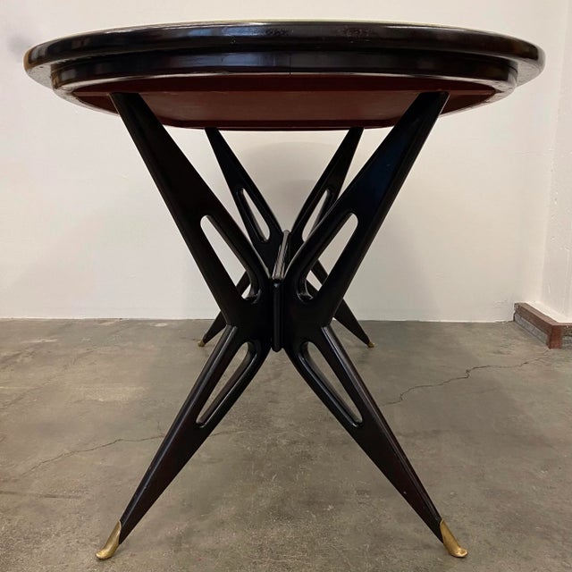 Vintage Italian Oval Table For Sale - Image 5 of 12