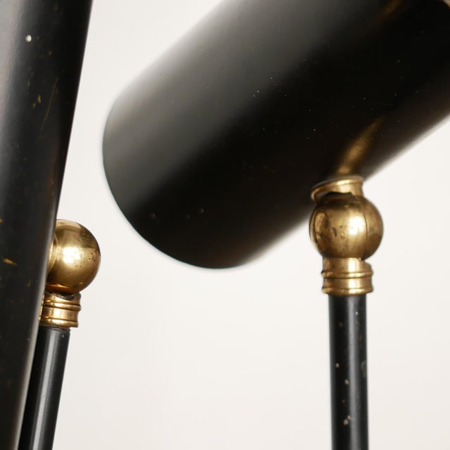 Wall Lights in the style of Gino Sarfatti for Arteluce, 1950s, Set of 2 For Sale - Image 6 of 14