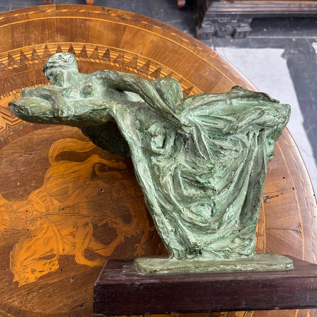 Salvatore Fiume, Sculpture Depicting Cleopatra, 1950s, Bronze For Sale - Image 15 of 18