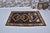 Black Colourful Vintage Wool Carpet For Sale - Image 8 of 10