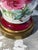 Shabby Chic 1920s Hand-Painted Table Lamps Milk Glass With Azalea Decoration - Pair For Sale - Image 3 of 6
