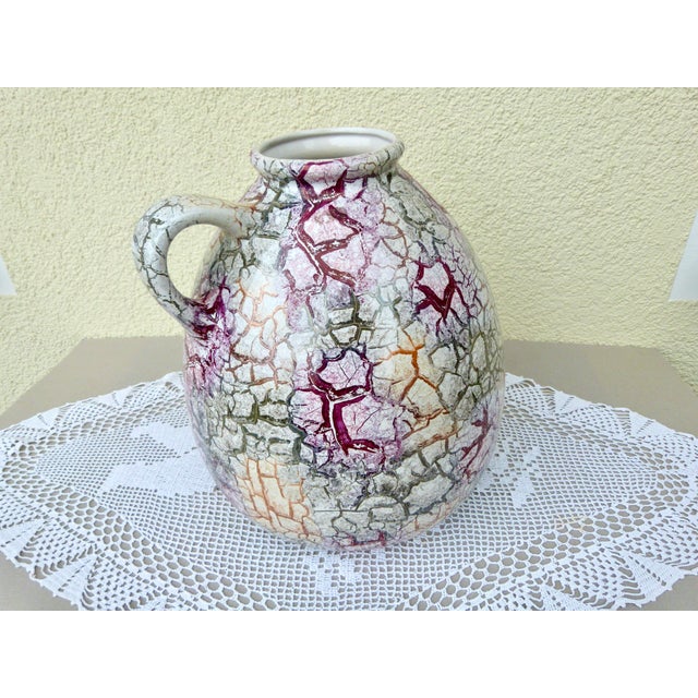 Large Ceramic Floor Vase from Scheurich, Germany, 1970 For Sale - Image 4 of 10