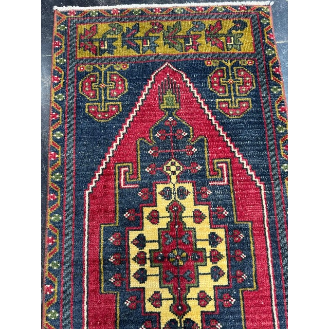 Turkish Yastik Rug 1'8" x 3'8" #23867 Explore a curated collection of hallway runners, wool rugs, and handmade...