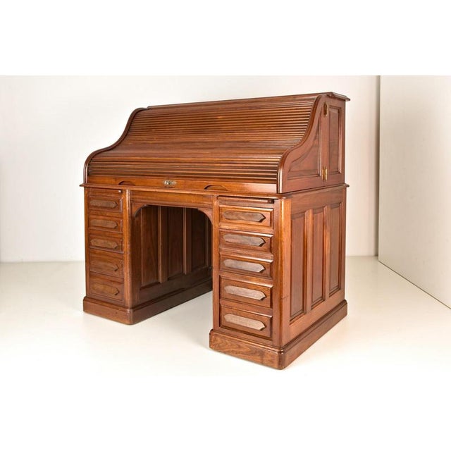 Desk - rolltop desk designer: unknown year: around 1910 manufacturer: unknown country: u.s.a. Measurements: h 78 cm/128 cm...