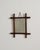 Wood 19th Century France Tan Wood Mirror For Sale - Image 7 of 7