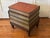 1950s Vintage Italian Tooled Leather Stacked Book Side Table For Sale - Image 5 of 17