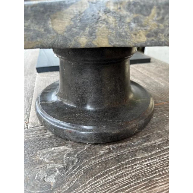 Reclaimed Neoclassical Style Marble Female Bust, 1970, Marble For Sale - Image 6 of 13