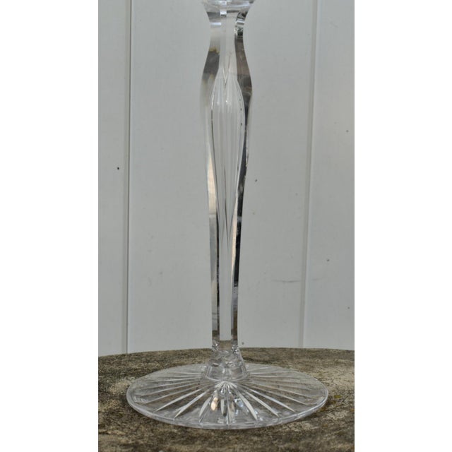 Vintage American Brilliant Cut Glass Tall Compote For Sale In Philadelphia - Image 6 of 12