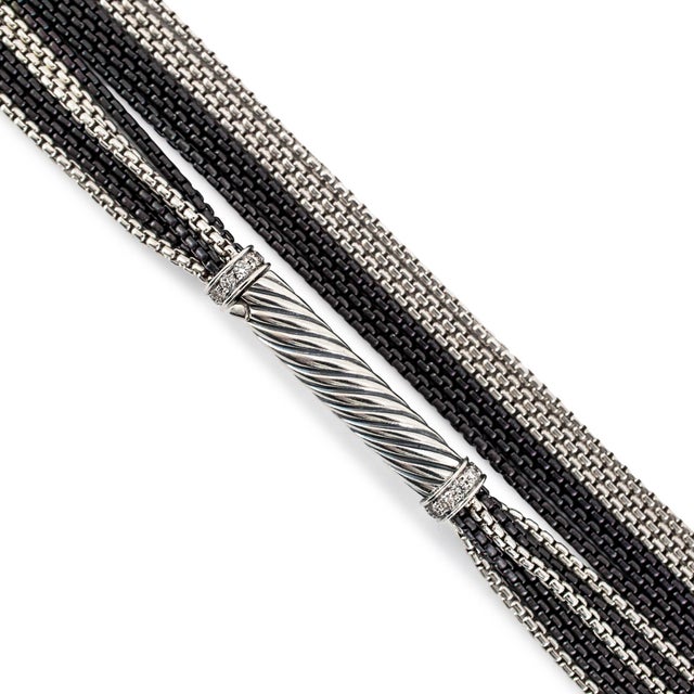 Brand: David Yurman Gender: Unisex Metal Type: 900 Silver Length: 32.00 inches Width: 1.65 mm Weight: 70.33 grams Retired...