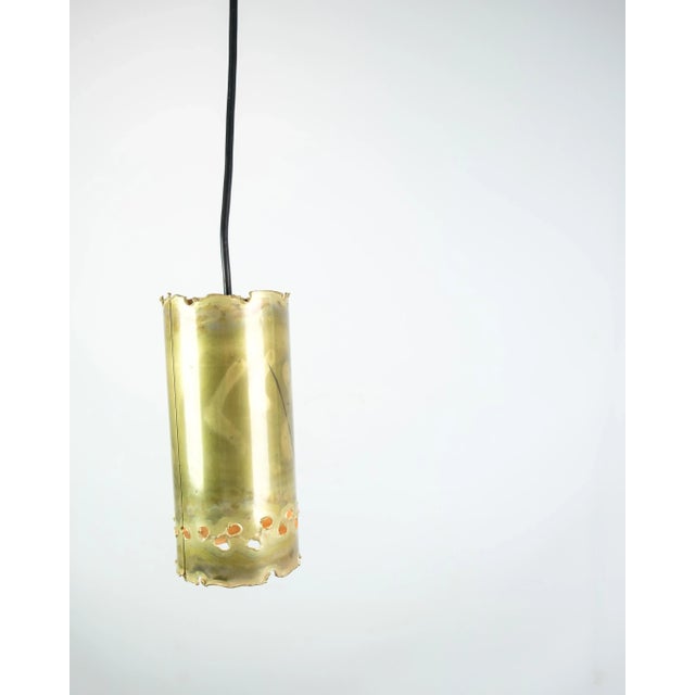 Ceiling Lamp in Brass attributed to Svend Aage Holm Sørensen, 1960s, Set of 2 For Sale - Image 4 of 12