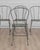 French Set of Four French 19th Century Wrought Iron Garden Chairs For Sale - Image 3 of 7