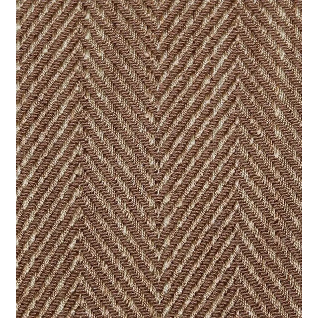 Traditional The House of Scalamandré Cambridge Fabric, Chestnut For Sale - Image 3 of 3