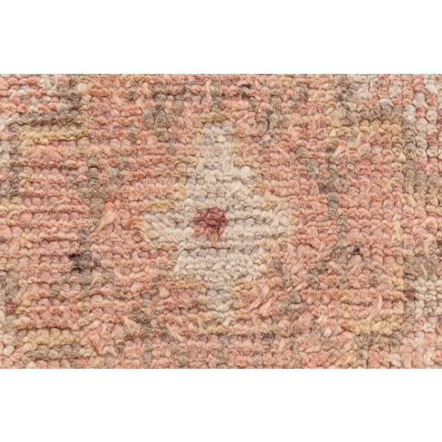 Antique Turkish Oushak Rug For Sale - Image 9 of 13
