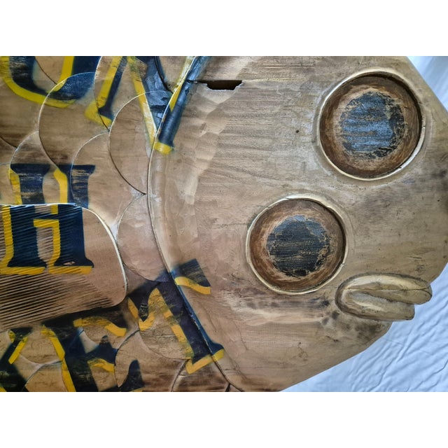 Boston Fish Market Trade Sign For Sale - Image 11 of 12