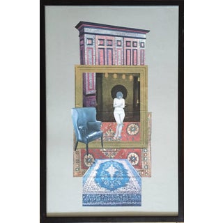 Reginald Case, Geruchte (Rumors, Referring to Persecution of Jews) Original Collage, 1978 For Sale