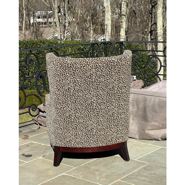 Contemporary Animal Print Lounge Chairs by Precedent Sherrill