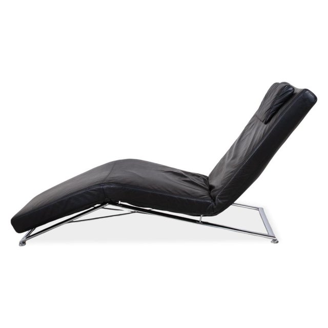 Jeremiah Chaise Lounge in Leather from Koinor For Sale - Image 12 of 15