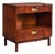 John Widdicomb, American Modern, Nightstand, Walnut, Brass, Usa, 1960s For Sale